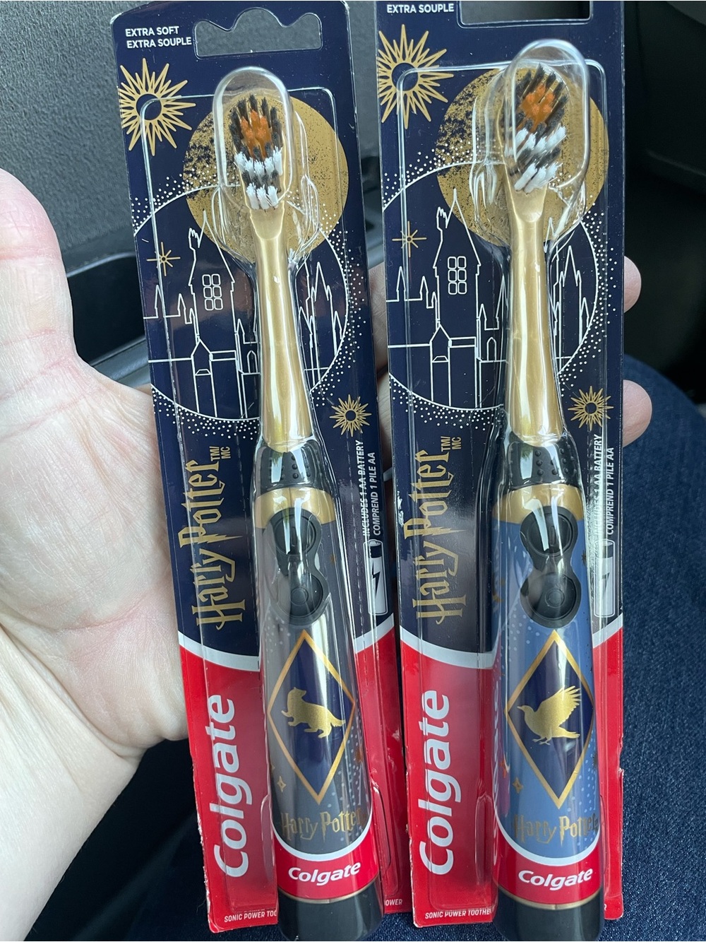 Harry Potter Gold & Black Electric Toothbrush - 2